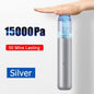 15000Pa Car Vacuum Cleaner Wireless Mini Car Cleaning Handheld Vacum Cleaner W LED Light for Car Interior Cleaner