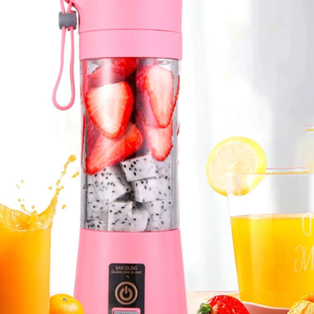 "HDC Smoothie Sword" | USB Rechargeable Handheld Potent Smoothie Blender | Portable Juicer for Shakes & Fruit Mixes | Food-Grade Material