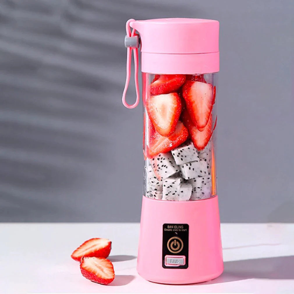 "HDC Smoothie Sword" | USB Rechargeable Handheld Potent Smoothie Blender | Portable Juicer for Shakes & Fruit Mixes | Food-Grade Material