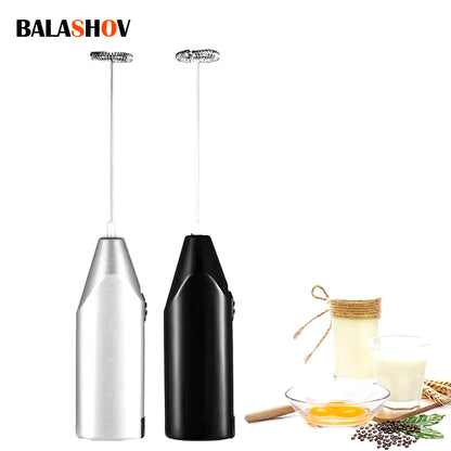 Mini Electric Milk Foamer Blender Wireless Coffee Whisk Mixer Skimer Handheld Egg Beater Cappuccino Frother Mixer for Kitchen