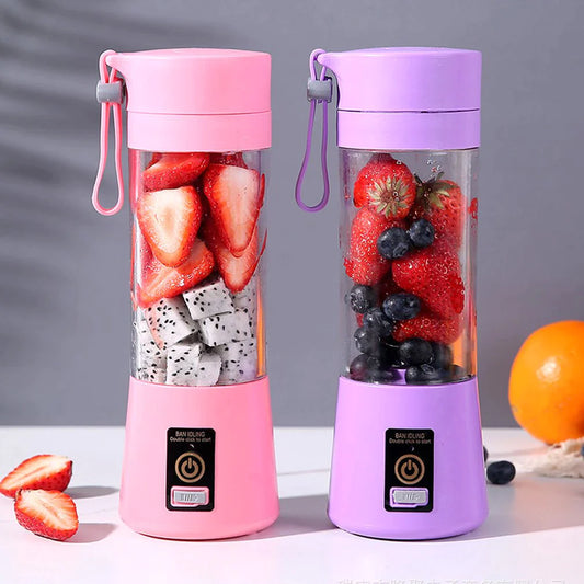 "HDC Smoothie Sword" | USB Rechargeable Handheld Potent Smoothie Blender | Portable Juicer for Shakes & Fruit Mixes | Food-Grade Material