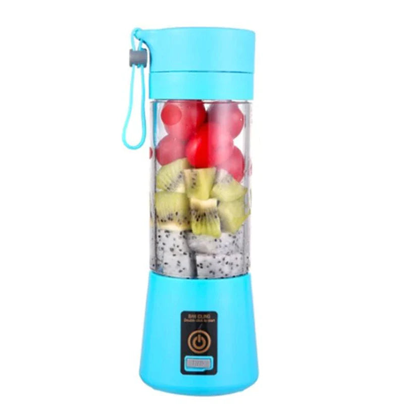 "HDC Smoothie Sword" | USB Rechargeable Handheld Potent Smoothie Blender | Portable Juicer for Shakes & Fruit Mixes | Food-Grade Material